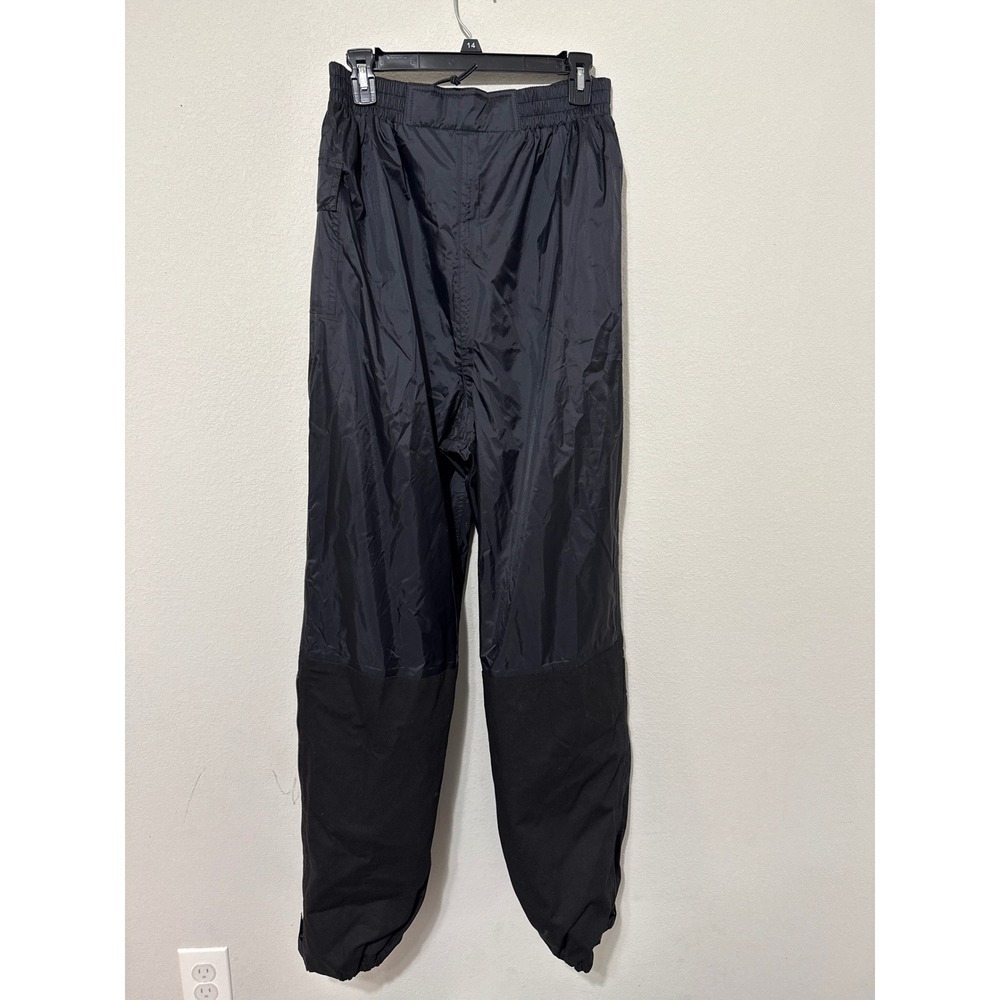 FirstGear Rainman Motorcycle Rain Pants Black Nylon Zipped Calf Large